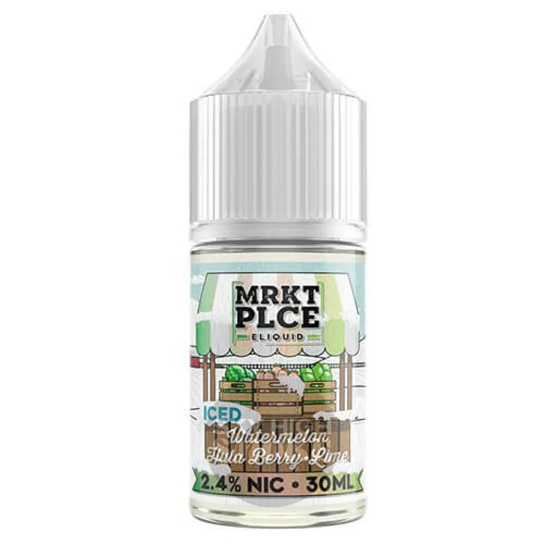 Mrktplce Eliquids Salt - Watermelon Hula Berry Lime Iced E - Liquid