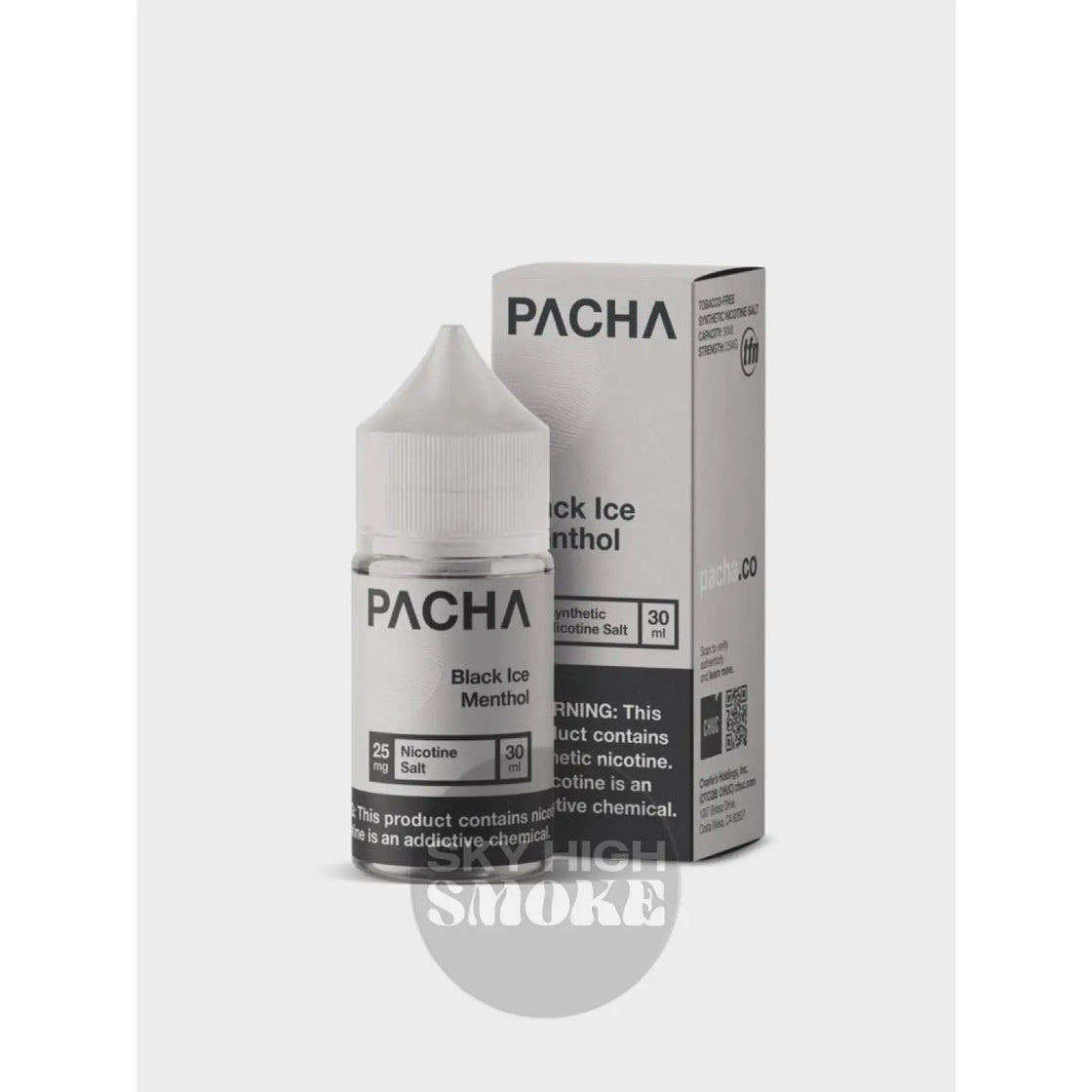 Pacha Salt Black Ice Menthol Ejuice