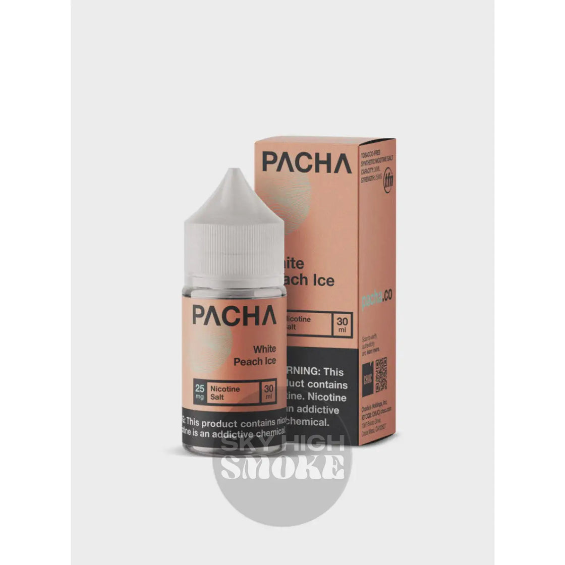 Pacha Salt White Peach Ice Ejuice