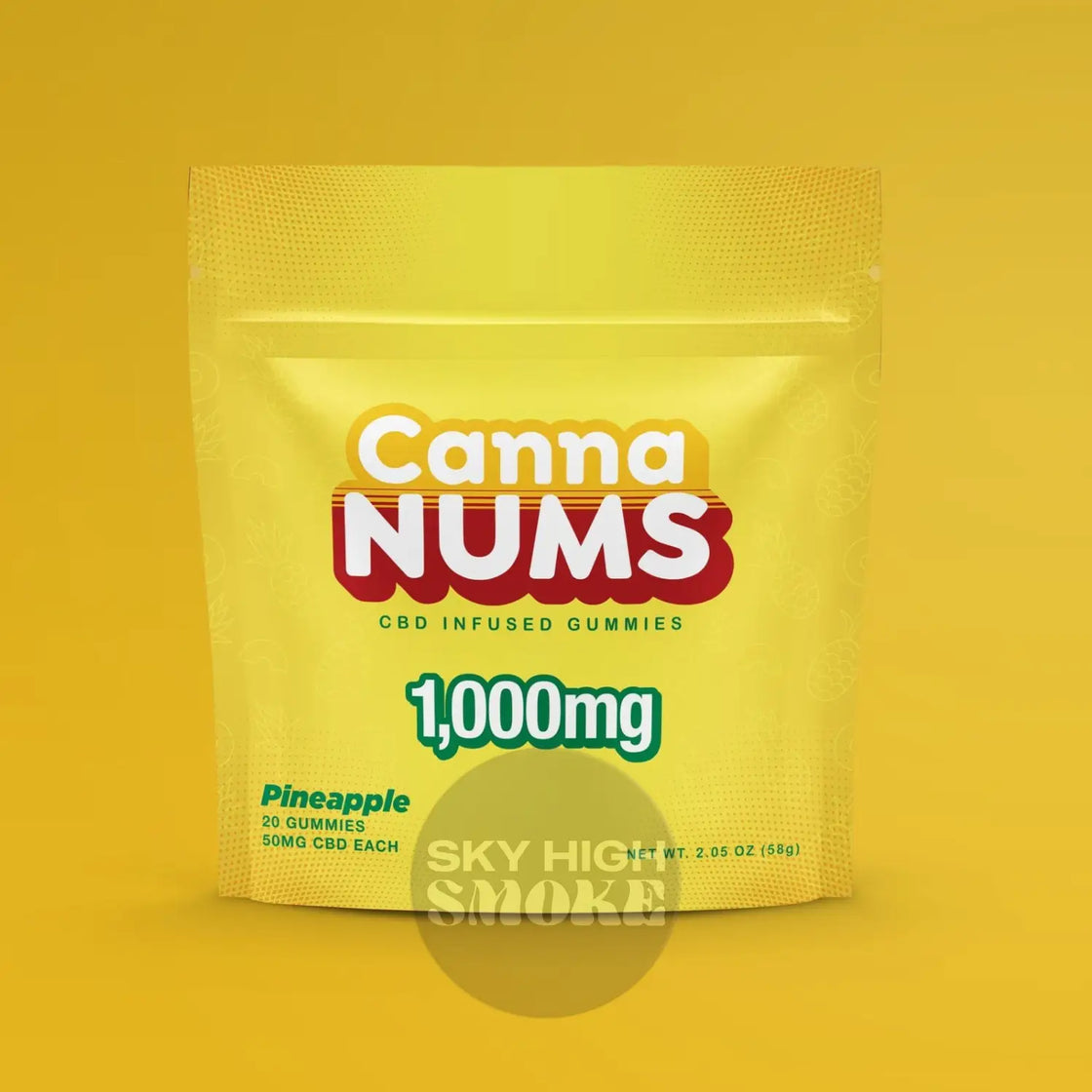 Pineapple Cbd Infused Gummies