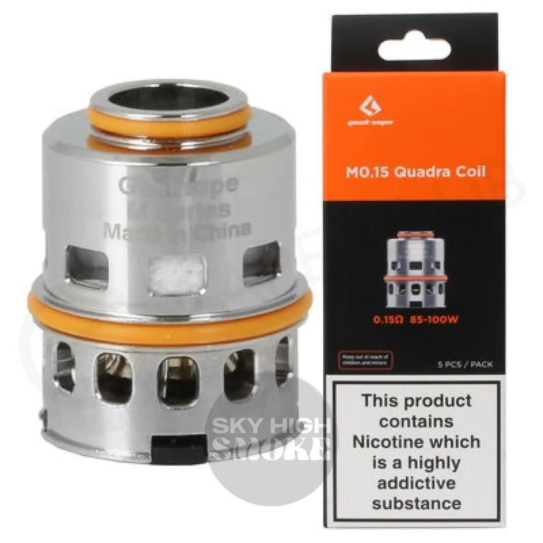 Geekvape M 0.15 Quadrea Coil Replacement Pods & Coils