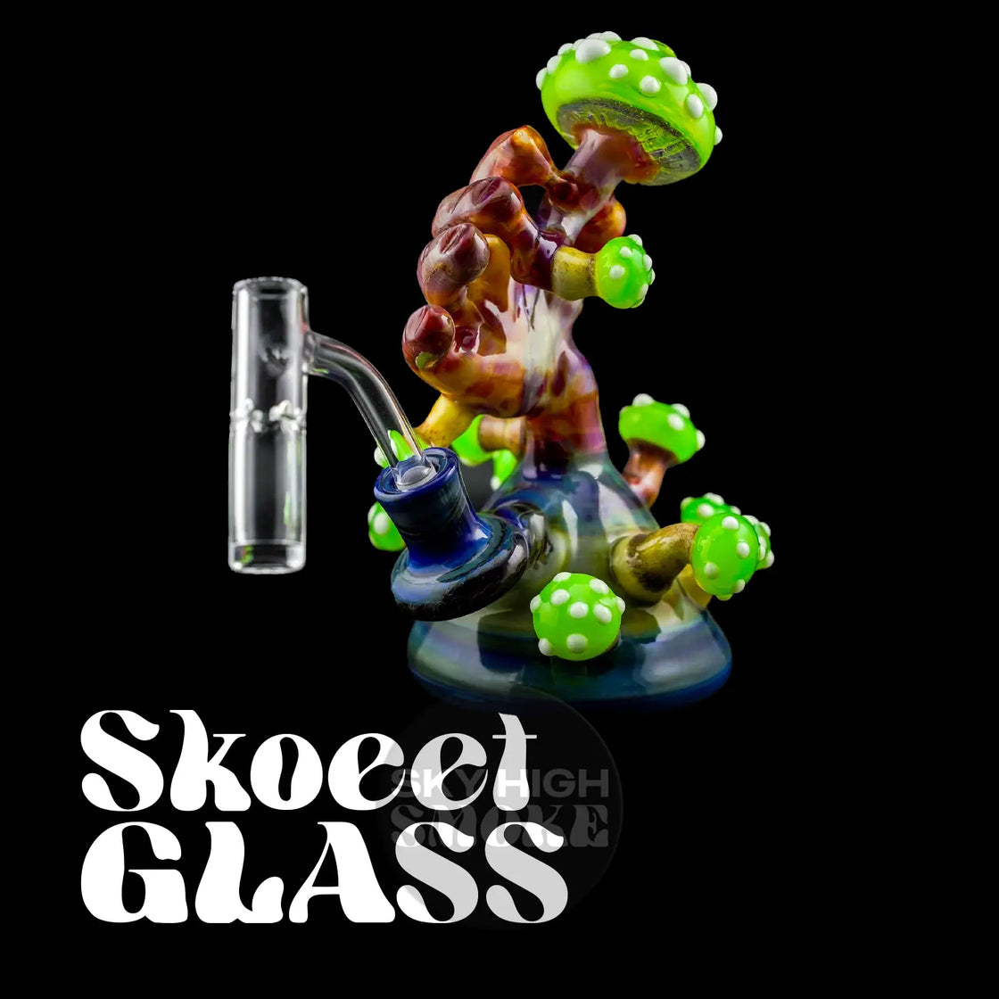 Skoeet Green Mushroom Rig Artist: