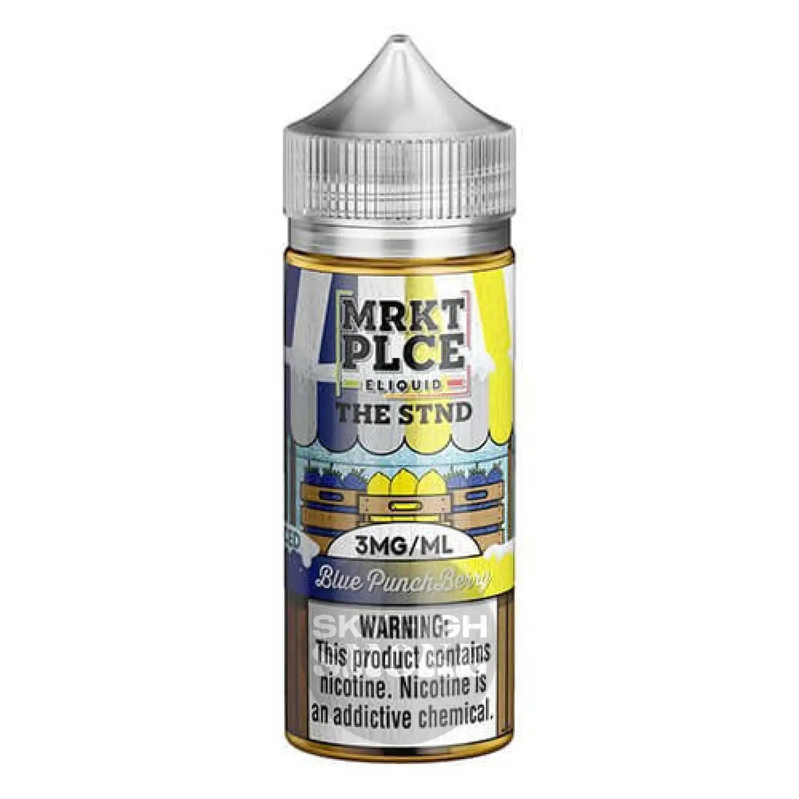 The Stnd By Mrktplce Eliquids - Blue Punch Berry Ice E-Liquid