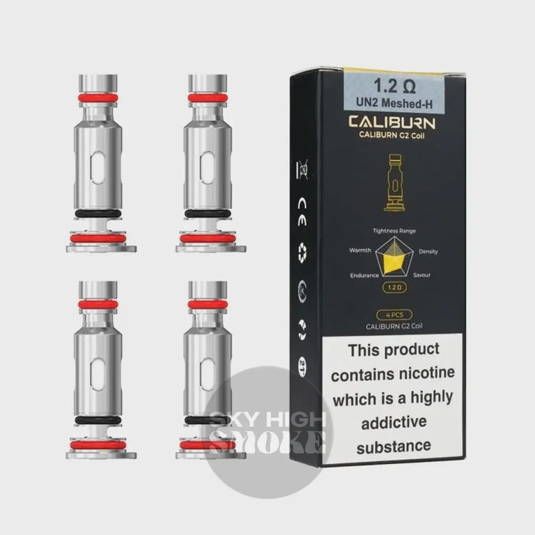 Caliburn 1.2 Meshed Coil Replacement Pods & Coils