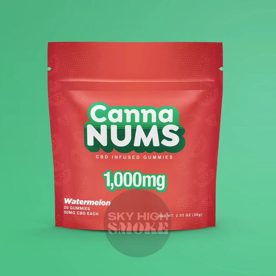 Watermelon Cbd Infused Gummies